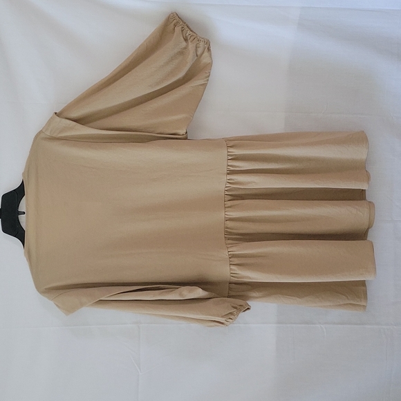 MANGO Boho Dress, S, Tan,Beige NWT - Picture 13 of 15